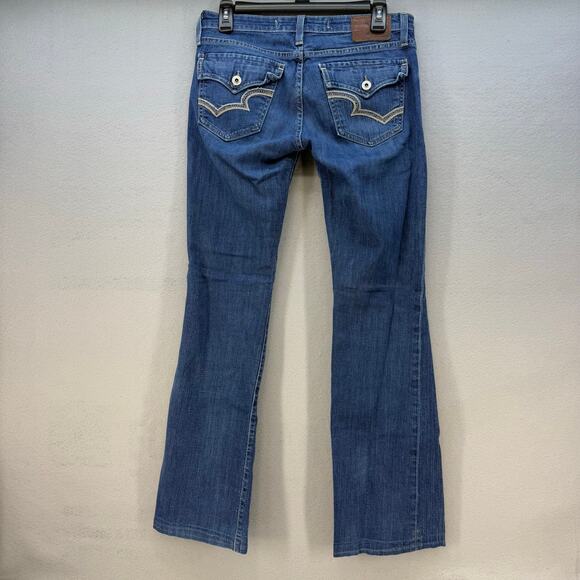 Big Star Jeans Women's 27L (4) Blue Remy Low Rise Fit Bootcut Preppy Western - Picture 2 of 16